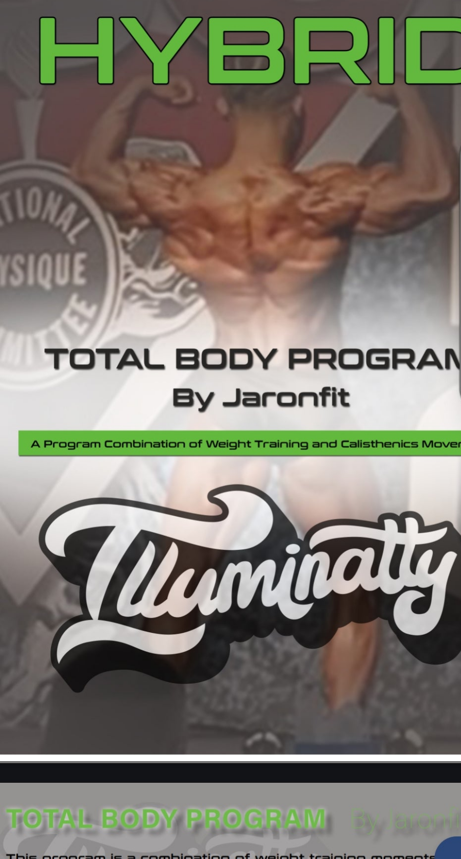Hybrid Full Body Program